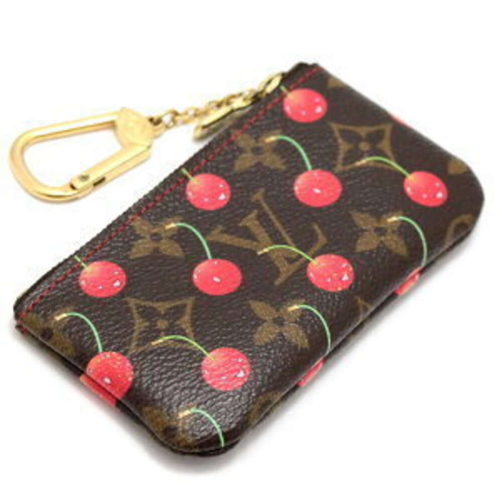 Louis Vuitton Pochette Coin Wallet Case Monogram Cherry - Picture 2 of 6